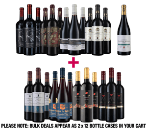 European Reds BULK DEAL + Martínez Bujanda Crianza Rioja