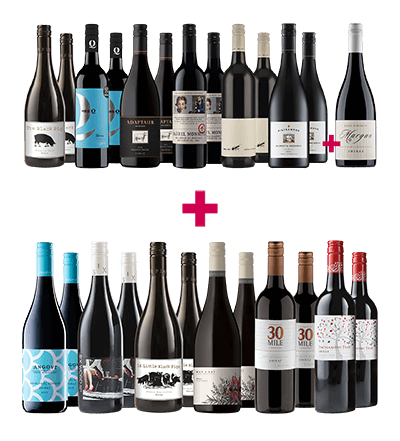 Top-Shelf & Everyday Shiraz BULK DEAL + Margan Hunter Shiraz