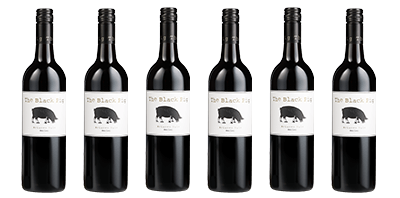 The Black Pig Merlot Six Pack